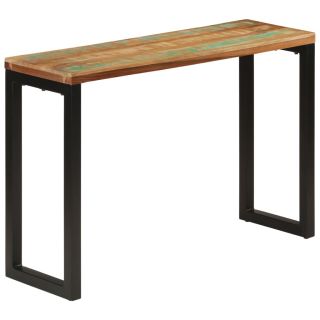 консольный столик, 110 x 35 x 75 см, переработанная древесина