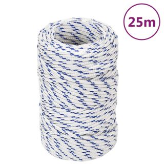 paadiköis, valge, 2 mm, 25 m, polüpropüleen