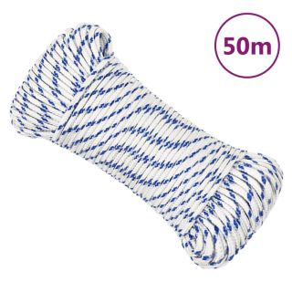 paadiköis, valge, 4 mm, 50 m, polüpropüleen