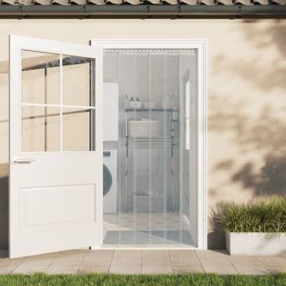 Дверная штора, прозрачная, 300 мм x 1,6 мм 10 м, ПВХ