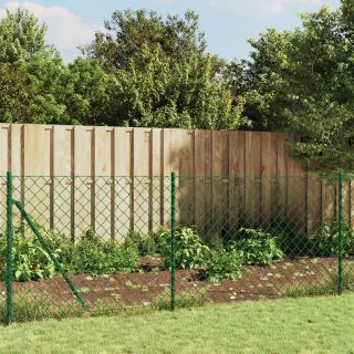 võrkaed äärikuga, roheline, 1,1x25 m