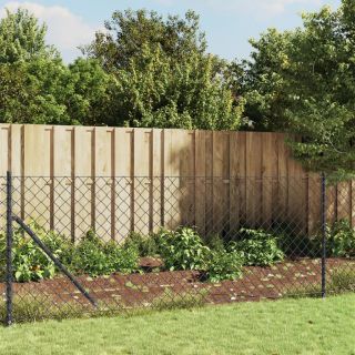 võrkaed äärikuga, antratsiithall, 1 x 25 m