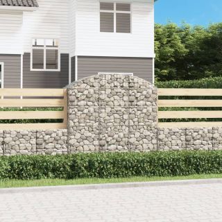 kaarekujuline gabioonkorv, 150x50x140/160 cm, tsingitud raud