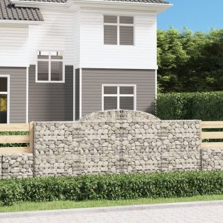 kaarekujuline gabioonkorv, 300x50x120/140 cm, tsingitud raud