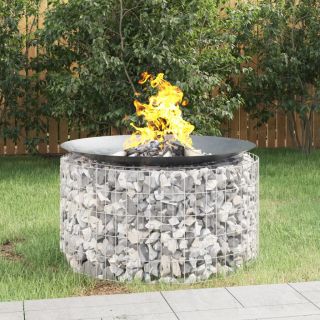 Габионная корзина для костра, Ø 100 см, оцинкованное железо
