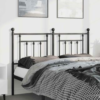 metallist voodipeats, must, 150 cm