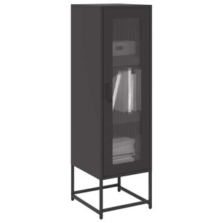 Highboard Black 36x39x123 cm Külmvaltsitud teras