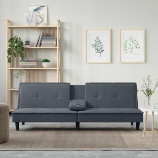 diivanvoodi topsihoidjatega, tumehall, samet