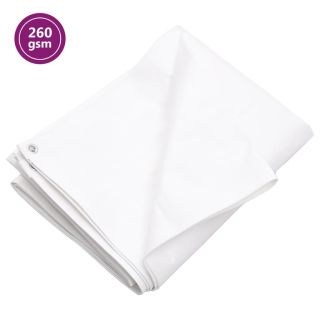 present, 260 g/m² 6x10 m, valge, HDPE