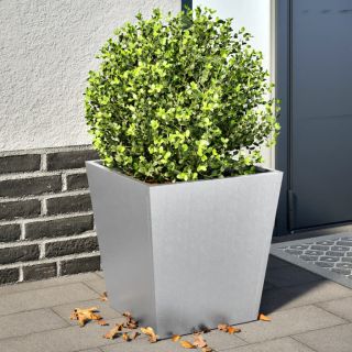 aia taimekastid 2 tk, 40x40x40 cm, tsingitud teras