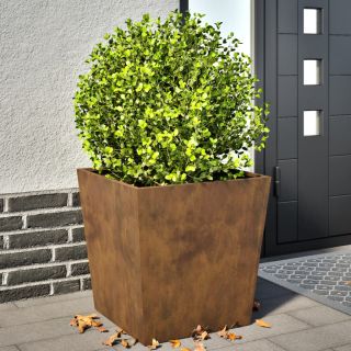 Istutusmasinad 2 tk 50x50x50 cm Ilmastikukindel teras