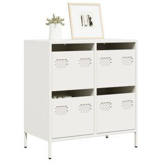 Буфет Белый 68x39x73,5 см Холоднокатаная сталь