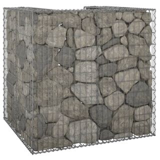 gabioonsein prügikastile, tsingitud teras, 110x100x110 cm