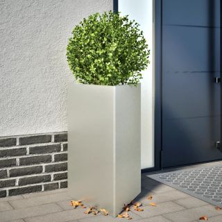 aia taimekastid 2 tk, kolmnurk, 50x43x75 cm, roostevaba teras