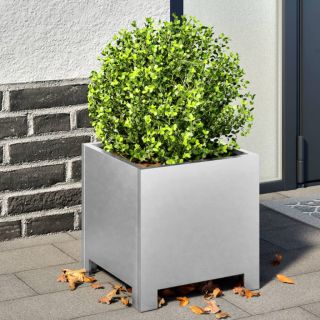 aia taimekastid 2 tk, 30x30x30 cm, tsingitud teras