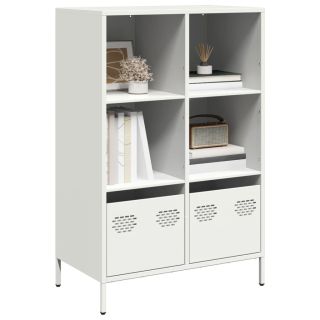 Highboard Valge 68x39x103,5 cm Teras