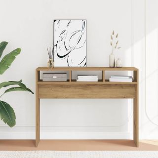 консольный стол Artisan дуб 105x30x80 см конструкция дерево