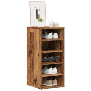Шкафчик для обуви Old Wood 32x35x70 см Engineered Wood