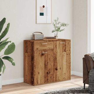 puhvetkapp Vana puit 80x36x75 cm Tehniline puit