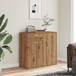 puhvetkapp Artisan Oak 80x36x75 cm Engineered Wood
