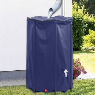 kraaniga veepaak, kokkupandav, 1000 l, PVC