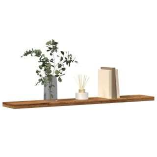 полочные доски 4 шт., старое дерево, 60x10x1,5 см, искусственное дерево