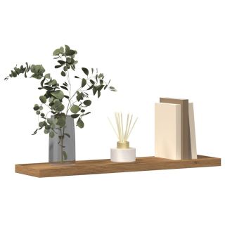 Настенные полки 4 шт. Artisan Oak 40x20x1,5 см Инженерная древесина