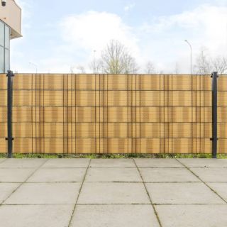 rõdupiirde katted 5 tk, helepruun, 255 x 19 cm, polürotang