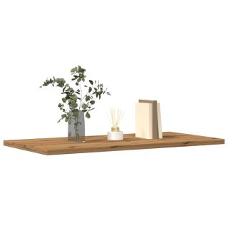 Полки настенные 4 шт., дуб ручной работы, 60x30x1,5 см, искусственное дерево