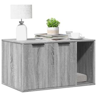 kassi liivakast korpus, hall Sonoma tamm, 80x50x45cm, tehispuit