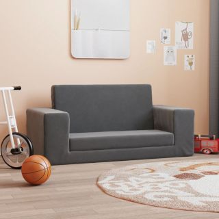 2-kohaline laste diivanvoodi, antratsiithall, pehme plüüs