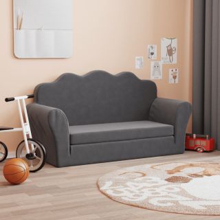 2-kohaline laste diivanvoodi, antratsiithall, pehme plüüs