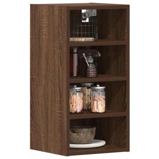 Rippkapp “Riga” Pruun tamm 30x29,5x60 cm Engineered Wood
