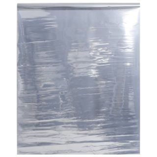 staatiline päikesekile, peegeldusefekt, hõbedane, 90x500 cm PVC