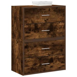 kapid 2 sahtliga 2 tk, suitsutatud tamm, 60x31x40 cm, tehispuit