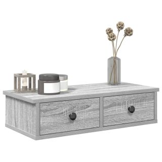 seinariiul sahtlitega, hall sonoma tamm, 60x28x15 cm, tehispuit