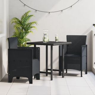 Aia Toolid 2 tk Antratsiit Polü Rattan