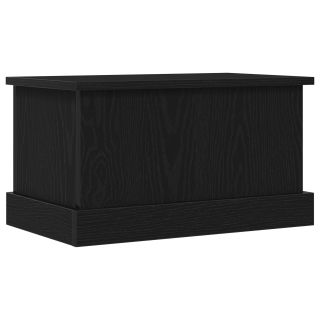 Ladustamiskast Must Tamme 50x30x28 cm Tehispuit