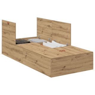 Ladustamisvoodi Raam Artisaan Tammes 90x200 cm