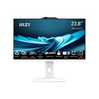 Monoblock PC|MSI|PRO|AP241P 14M|Business|All in One|CPU Core i5|i5-14400|2500 MHz|Screen 23.8|RAM 16GB|DDR5|5600 MHz|SSD 500GB|Graphics card Intel UHD Graphics|Integrated|Colour White|PROAP242P14M-892XEU
