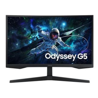 LCD Monitor|SAMSUNG|Odyssey G5|32|Gaming/Curved|Height adjustable|Matte|Panel VA|2560x1440|16:9|165 Hz|1 ms|Colour Black|LS32CG552EUXEN
