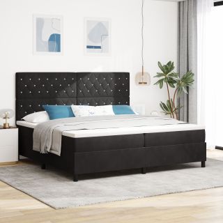Karbivoodiga Matress Must 200x200 cm Samet