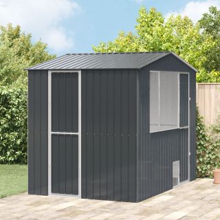 Lindude aed anthracite 310x215x247 cm teras
