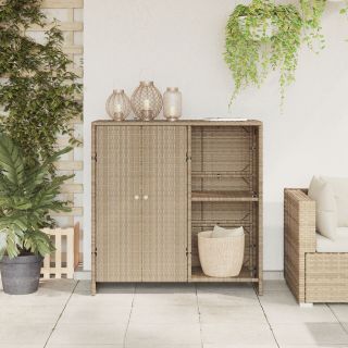 Ladustamisnurkbeeer 100x36x102 cm Rotang
