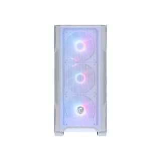 Case|MSI|MAG FORGE M100R / WHITE|Micro|Not included|MicroATX|MiniITX|Colour White|MAGFORGEM100RWHITE