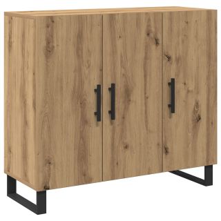 3 ukseline kappideta Artisan Oak 90x34x80 cm Tehispuit