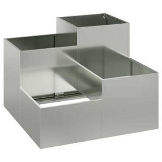Aedniku kasti 80x80x60 cm Galvaniseeritud teras