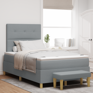 Karbi Spring Voodi Mattress & Pink Light Hall 120x200 cm Kangas