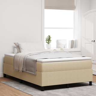Box Spring Bed koos madratsiga Hele roheline hall 120x200 cm Sametkangas