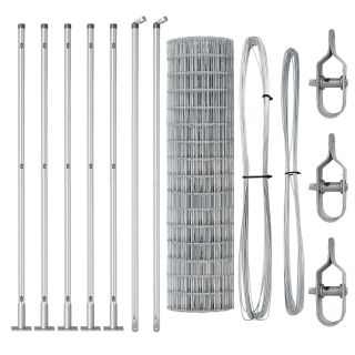 Euro Aed 7 Flanged Posts 0.8x10 m Galvaniseeritud Teras